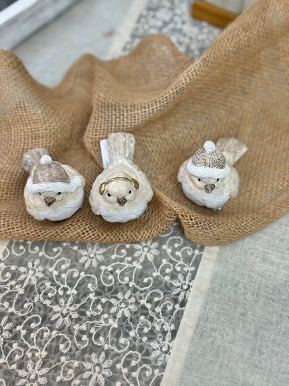 ノエルバードキャップ【カルナック】３羽セット